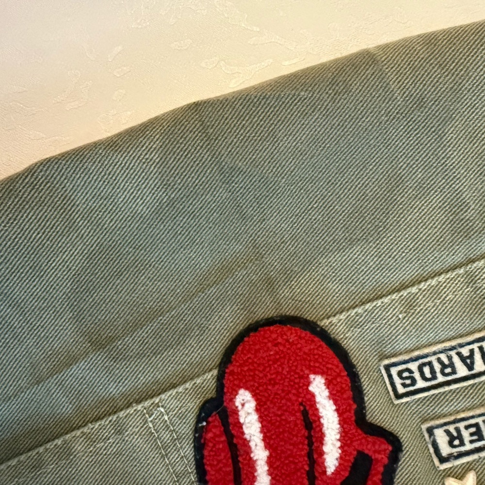 The Rolling Stones Olive Tote Bag - Picture 4 of 6